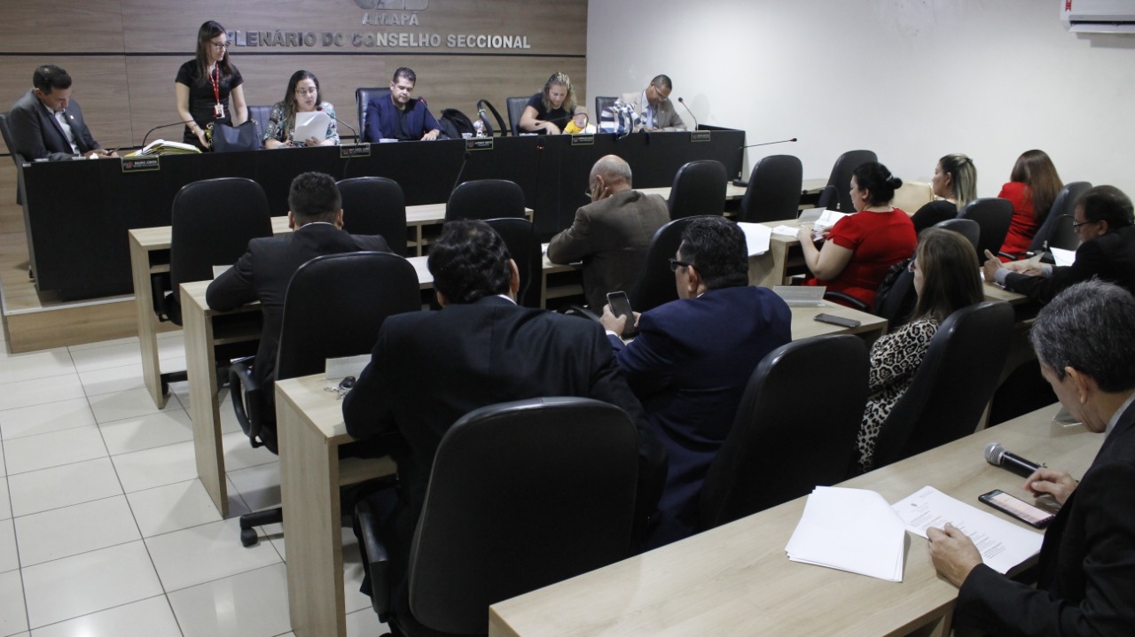 Conselho Seccional da OAB/AP se reúne em sua 35ª Sessão Ordinária